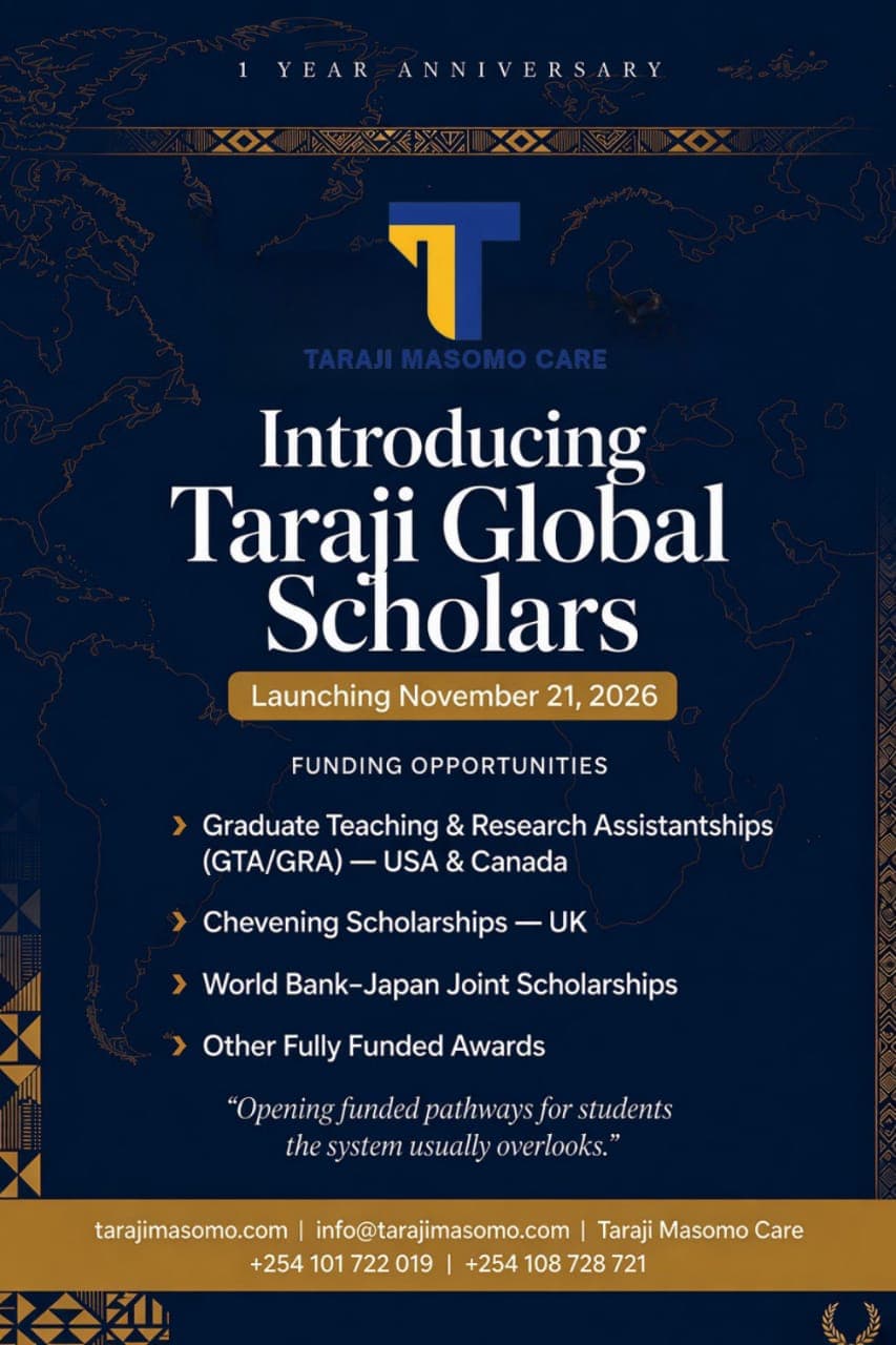 Introducing Taraji Global Scholars